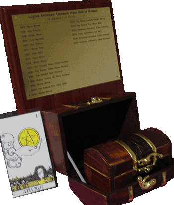 The Logica Armchair Treasure Hunt Trophy